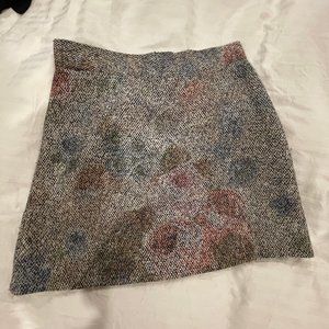 Topshop Wool Mini Skirt